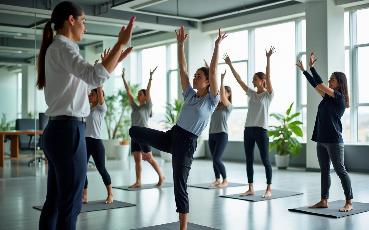 Office stretch and flex workshop