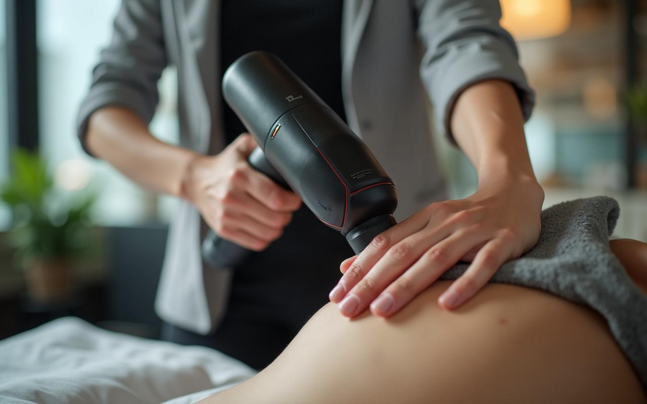 Workplace tension release therapy